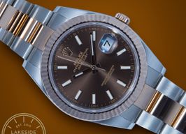Rolex Datejust 41 126331 (2022) - Brown dial 41 mm Steel case