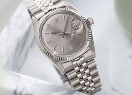 Rolex Datejust 1601/9 (1964) - Grey dial 36 mm White Gold case