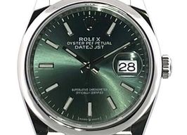 Rolex Datejust 36 126200 (2023) - Green dial 36 mm Steel case