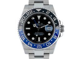 Rolex GMT-Master II 116710BLNR (Unknown (random serial)) - Black dial 40 mm Steel case