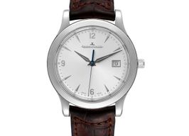 Jaeger-LeCoultre Master Control Date 147.8.37.S (Onbekend (willekeurig serienummer)) - Zilver wijzerplaat 40mm Staal