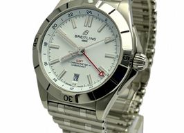 Breitling Chronomat GMT A32398 (2022) - White dial 40 mm Steel case