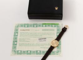 Rolex Cellini 4112 (1991) - Champagne dial 32 mm Yellow Gold case