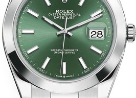 Rolex Datejust 41 126300 (2024) - Green dial 41 mm Steel case