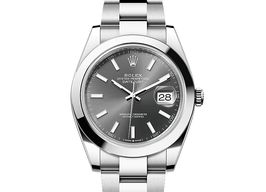 Rolex Datejust 41 126300 (2025) - Grey dial 41 mm Steel case