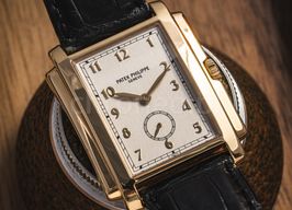 Patek Philippe Gondolo 5024J-010 (1999) - Wit wijzerplaat 31mm Geelgoud