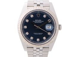 Rolex Datejust 41 126334 (2020) - Blauw wijzerplaat 41mm Staal