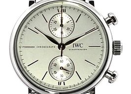 IWC Portofino Chronograph IW391406 (2023) - Zilver wijzerplaat 39mm Staal