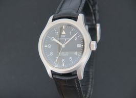 IWC Pilot Mark IW324101 (Onbekend (willekeurig serienummer)) - Zwart wijzerplaat 36mm Staal