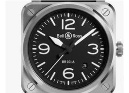 Bell & Ross BR 03 BR03A-BL-ST/SRB (2024) - Black dial 41 mm Steel case