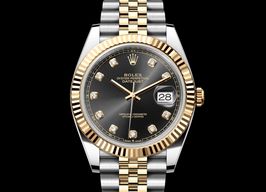 Rolex Datejust 41 126333 (2023) - Black dial 41 mm Gold/Steel case