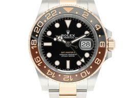 Rolex GMT-Master II 126711CHNR (2024) - Zwart wijzerplaat 40mm Goud/Staal