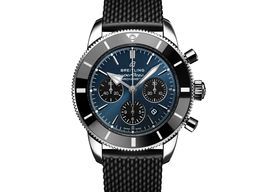 Breitling Superocean Heritage II Chronograph AB0162121C1S1 (2025) - Blue dial 44 mm Steel case