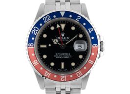 Rolex GMT-Master 16700 (1998) - Zwart wijzerplaat 40mm Staal