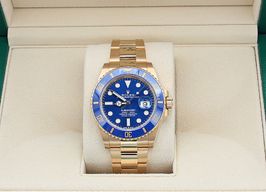 Rolex Submariner Date 126618LB (2022) - Blauw wijzerplaat 41mm Geelgoud