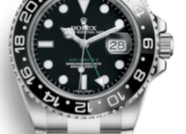 Rolex GMT-Master II 116710LN (2008) - Zwart wijzerplaat 40mm Staal