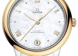 Omega De Ville 434.20.34.20.05.002 (2026) - White dial 34 mm Gold/Steel case