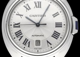 Cartier Clé de Cartier WSCL0007 (2020) - Zilver wijzerplaat 40mm Staal