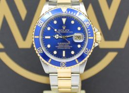 Rolex Submariner Date 16613 (1999) - Blue dial 40 mm Gold/Steel case