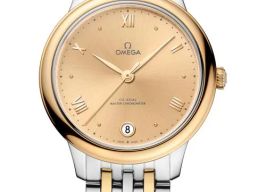 Omega De Ville 434.20.34.20.08.001 (2026) - Champagne wijzerplaat 34mm Goud/Staal