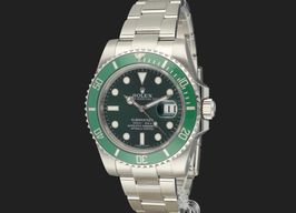 Rolex Submariner Date 116610LV (2017) - Green dial 40 mm Steel case