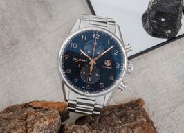 TAG Heuer Carrera Calibre 1887 CAR2014 (2015) - Zwart wijzerplaat 43mm Staal