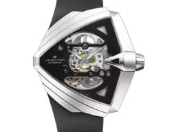 Hamilton Ventura H24625330 (2026) - Zwart wijzerplaat 46mm Staal