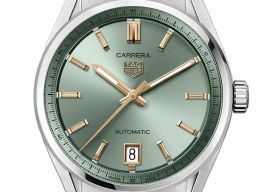 TAG Heuer Carrera WBN2312.BA0001 (2024) - Groen wijzerplaat 36mm Staal