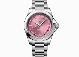 Longines Conquest L3.430.4.99.6 (2025) - Roze wijzerplaat 34mm Staal
