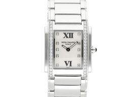 Patek Philippe Twenty~4 4910/10A-011 (2006) - Wit wijzerplaat 25mm Staal