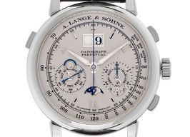 A. Lange & Söhne Datograph 410.025 (Unknown (random serial)) - 41 mm Platinum case