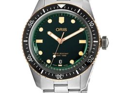 Oris Divers Sixty Five 01 733 7707 4357-07 8 20 18 (2026) - Groen wijzerplaat 40mm Staal
