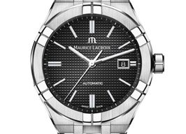 Maurice Lacroix Aikon AI6008-SS002-330-2 (2023) - Zwart wijzerplaat 42mm Staal