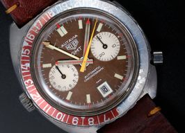 Heuer Autavia 1163 (1970) - Zwart wijzerplaat 42mm Staal