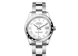 Rolex Datejust 31 278344RBR-0011 (2024) - White dial 31 mm Steel case