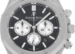 Audemars Piguet Royal Oak Chronograph 26331ST.OO.1220ST.02 (Onbekend (willekeurig serienummer)) - Zwart wijzerplaat 41mm Staal