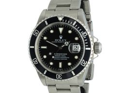 Rolex Submariner Date 16610 (1998) - Black dial 40 mm Steel case