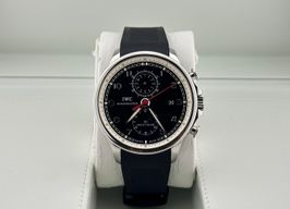 IWC Portuguese Yacht Club Chronograph IW390210 (2011) - Black dial 45 mm Steel case