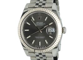 Rolex Datejust 41 126334 (2017) - Grey dial 41 mm Steel case