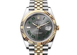 Rolex Datejust 41 126333-0020 (2024) - Grey dial 41 mm Gold/Steel case