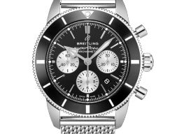 Breitling Superocean Heritage II Chronograph AB0162121B1A1 (2026) - Zwart wijzerplaat 44mm Staal