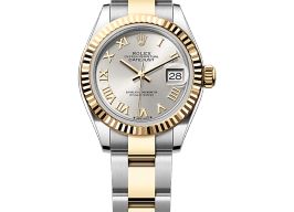 Rolex Lady-Datejust 279173 (2025) - Zilver wijzerplaat 28mm Goud/Staal