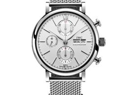 IWC Portofino Chronograph IW391028 (2025) - Silver dial 42 mm Steel case
