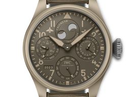 IWC Big Pilot IW503004 (2024) - Grijs wijzerplaat 47mm Keramiek