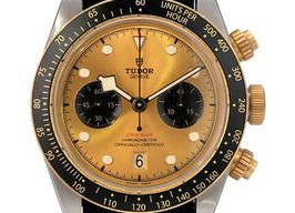 Tudor Black Bay Chrono 79363N (2023) - Champagne dial 41 mm Gold/Steel case