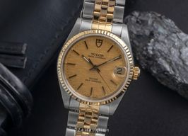 Tudor Prince Oysterdate 72033 (1994) - Gold dial 32 mm Gold/Steel case