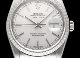Rolex Datejust 36 16220 (2006) - Silver dial 36 mm Steel case