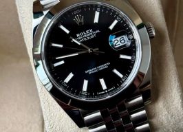 Rolex Datejust 41 126300 (2025) - Zwart wijzerplaat 41mm Staal