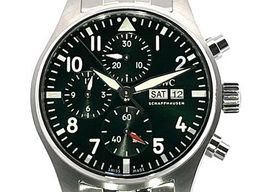 IWC Pilot Chronograph IW388104 (2023) - Green dial 41 mm Steel case