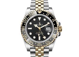 Rolex GMT-Master II 126713GRNR (2025) - Black dial 40 mm Gold/Steel case
